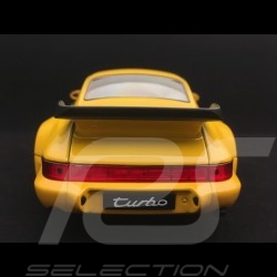 Porsche 911 turbo 964 3.6 jaune vitesse speed yellow speedgelb 1993 1/18 Welly 18026