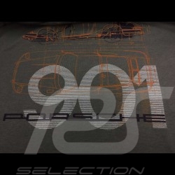 T-shirt Porsche 911 GT3 RS gris Porsche Design WAP811 - homme
