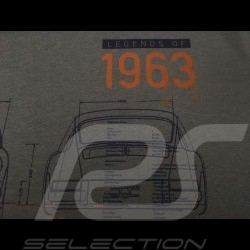 T-shirt Porsche 911 GT3 RS gris Porsche Design WAP811 - homme