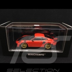 Porsche 911 GT2 RS type 991 2018 1/43 Minichamps 410067229 orange fusion lava lavaorange 