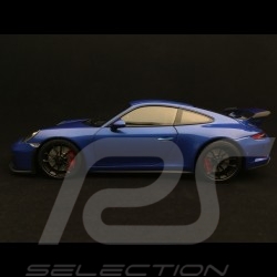 Porsche 911 GT3 type 991 mark II 2017 sapphire blue 1/18 Minichamps 110067030