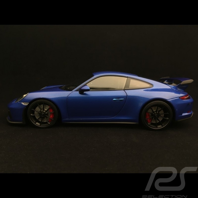 Porsche 911 GT3 typ 991 mark II 2017 saphirblau 1/18 Minichamps 110067030