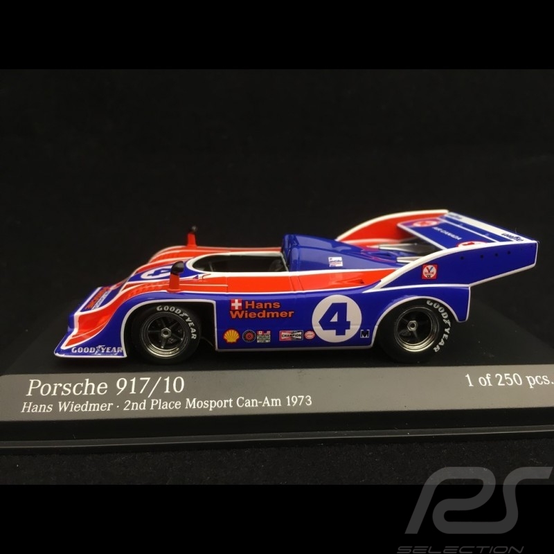 Porsche 917 /10 Mosport Canam 1973 n° 4 Air Canada 1/43 Minichamps 437736504