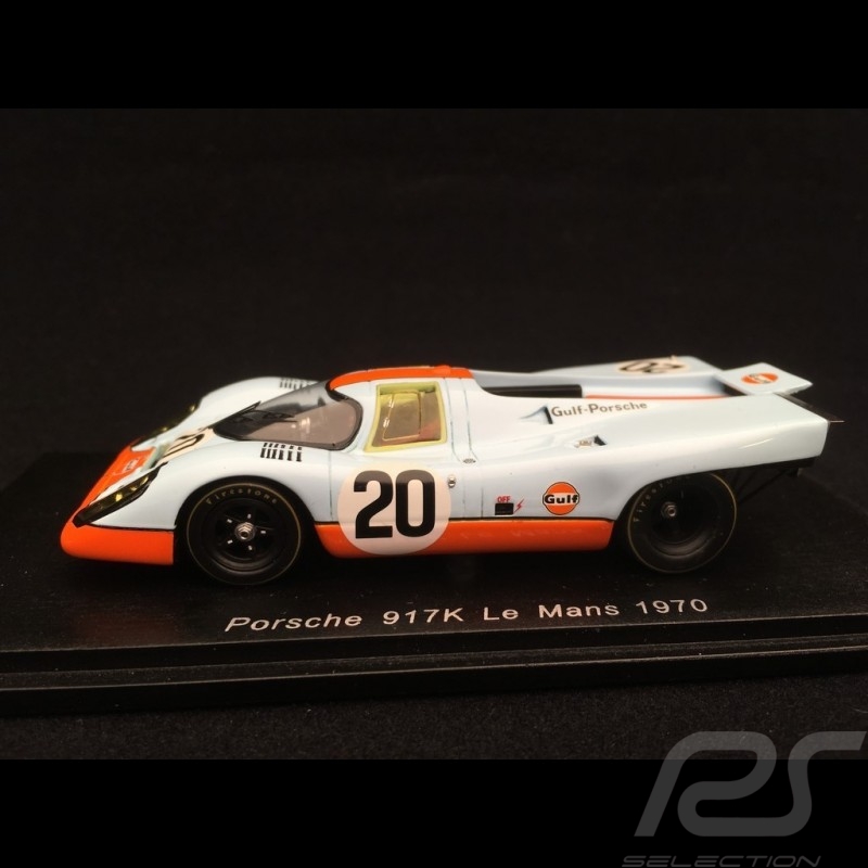 Porsche 917 K n° 20 Gulf 24h du Mans 1970 1/43 Spark S1969