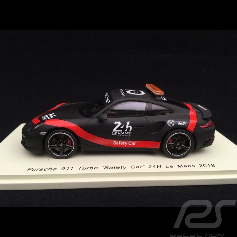Porsche 911 typ 991 Turbo 24h Le Mans 2018 Safety Car 1/43 Spark S7046