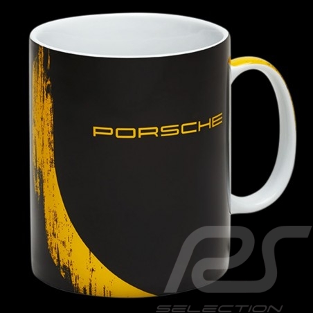 Tasse Porche 718 Cayman GT4 Clubsport noir / jaune Edition limitée 2019 WAP0503400LCLS Cup Mug