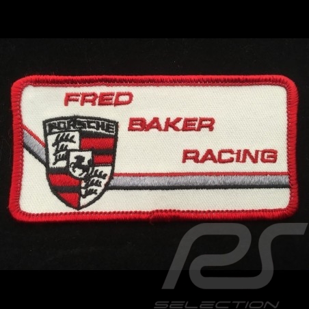 Badge à coudre to sew-on zum aufnähen Fred Baker Racing