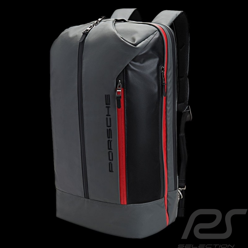 Sac de voyage Porsche 2 en 1 sac à dos Urban Collection gris WAP0352010LUEX travel bag reisetasche backpack rucks