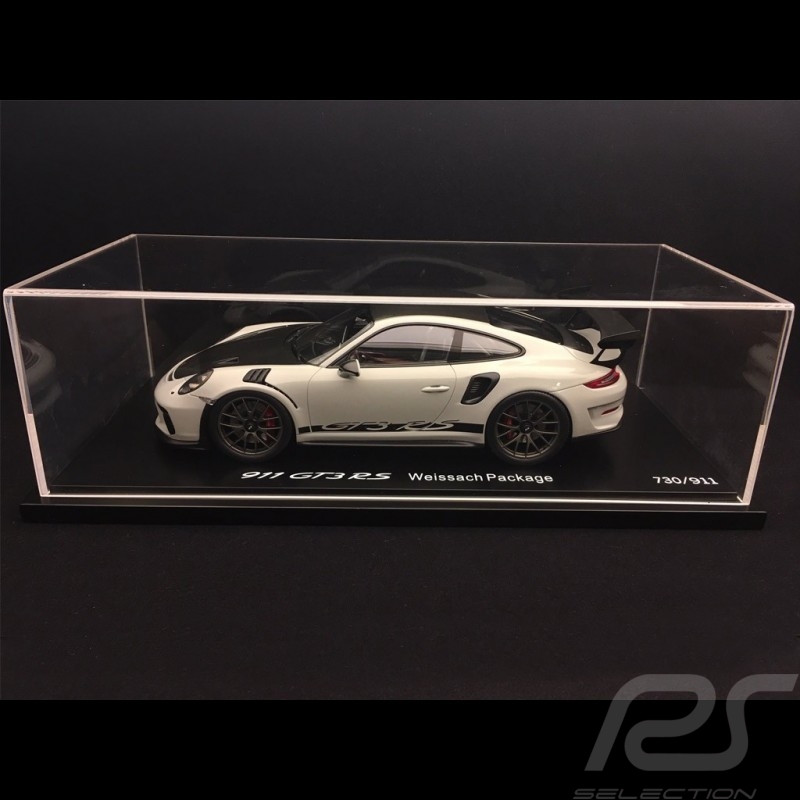 Porsche 911 GT3 RS type 991 Phase II 2018 gris craie 1/18 Spark WAP0211550J