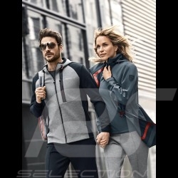 Porsche Kapuzenpullover Urban Explorer hoodie grau / schwarz Porsche WAP212LUEX - Herren