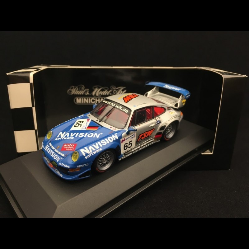 Porsche 911 GT2 993 n° 65 Roock racing Navision 24h Le Mans 1998 1