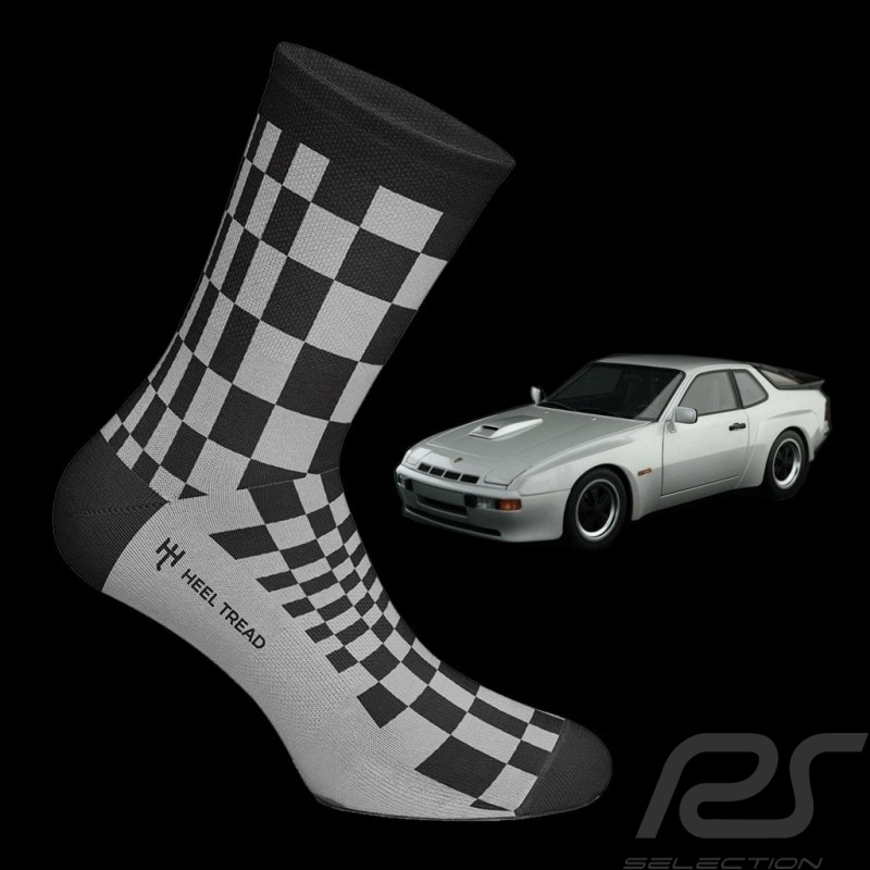 924 Carrera GT Pasha Socken schwarz / grau - Unisex