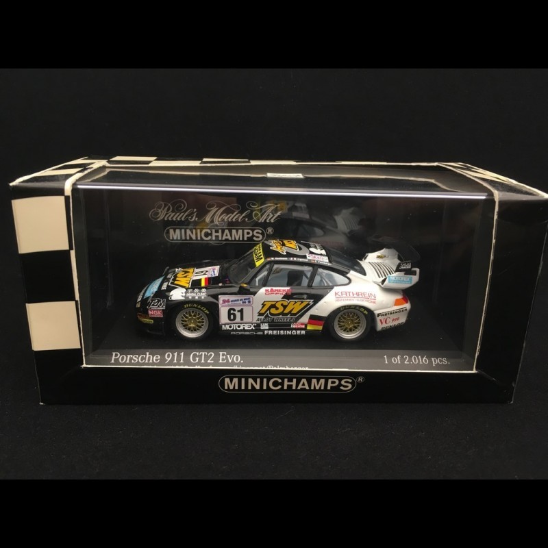 Porsche 911 GT2 Evo 993 n° 61 Freisinger 24h Le Mans 1999 1/43 Minichamps  430996761