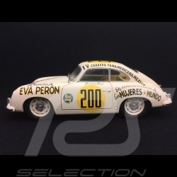 Porsche 356 PRE-A n° 200 Jacqueline Evans Carrera Panamericana Eva Peron 1953 1/18 Solido S1802801