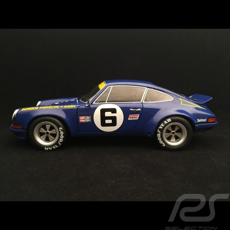 Porsche 911 2.8 RSR Sunoco n° 6 Donohue Follmer 24h Daytona 1973 1/18 Solido S1801105