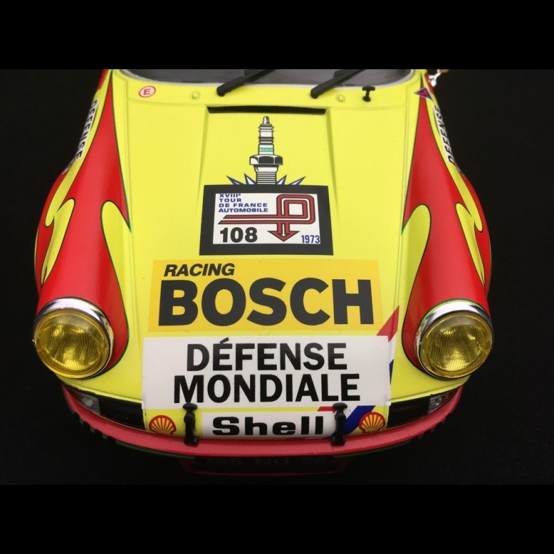 Porsche 911 2.8 Carrera RSR 1973 Jaune – 1/18 Altaya – Rallye Tour De France
