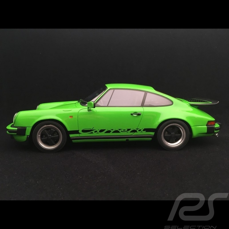 Preorder Porsche 911 3.2 Carrera 1974 Lime green 1/18 GT Spirit GT740