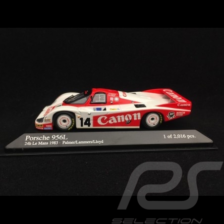 Porsche 956 L n° 14 Canon 24h Le Mans 1983 1/43 Minichamps 430836514