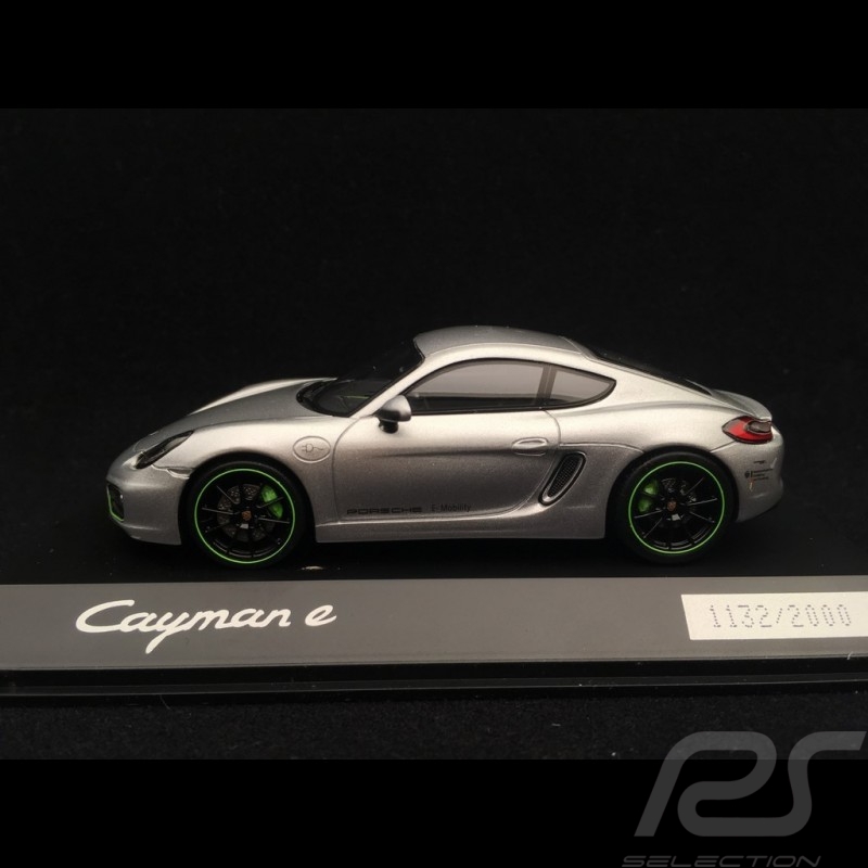 Porsche Cayman E type 981 2015 silver 1/43 Spark WAP0204030F Porsche Cayman E type 981 2015 silver 1/43 Spark WAP0204030F