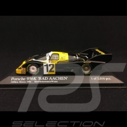 Porsche 956 K n° 12 Bad Aachen 1000 km Monza 1984 1/43 Minichamps 430846612