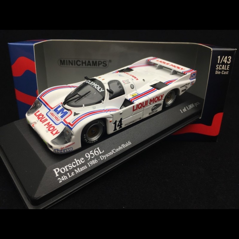 Miniature Spark 1/43 - Porsche 956 #7 - 24 Heures Du Mans 1986 - KBS005