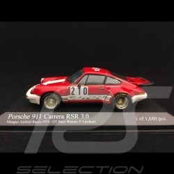 Porsche 911 3.0 Carrera RSR n° 210 Lista Sieger GT Mengen Airfield  races 1974 1/43 Minichamps 430746910