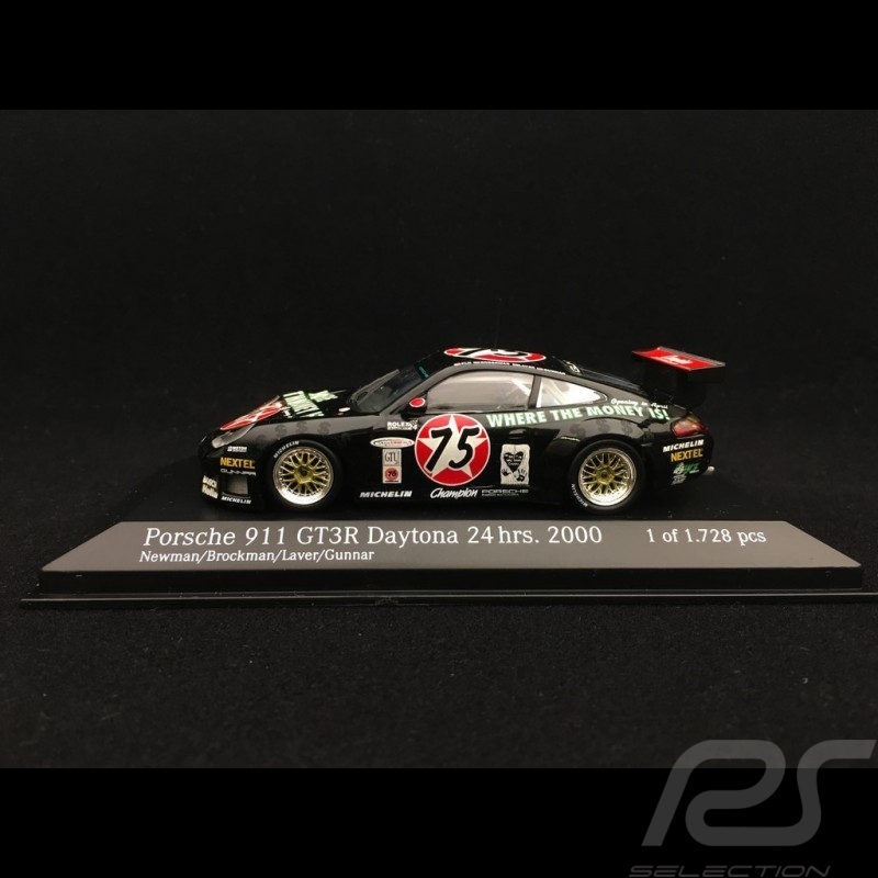 Porsche 996 GT3 R Daytona 2000 n°75 1/43 Minichamps 430006975