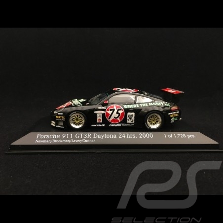 Porsche 996 GT3 R Daytona 2000 n°75 1/43 Minichamps 430006975
