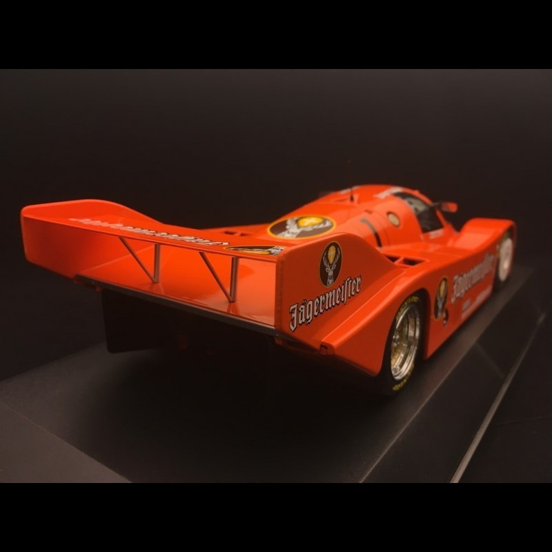 Porsche 956 K Jägermeister Brun n° 1 Stefan Bellof 200 miles