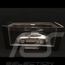 Porsche 911 GT3 Touring 991 ph II silver grey 2018 1/43 Minichamps 410067422