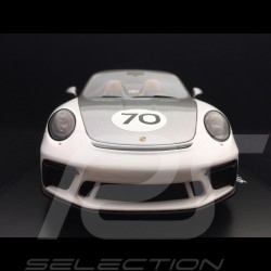 Porsche 911 Speedster 991 Heritage Design package n° 70 gris métal 2019 1/18 gris métal Spark  WAP0211950K