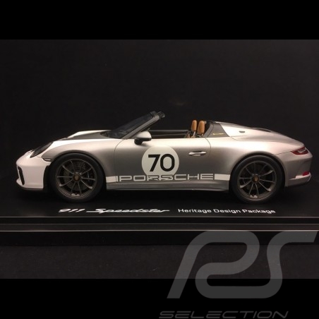 Porsche 911 Speedster 991 Heritage Design package n° 70 graues metall 2019 1/18 Spark  WAP0211950K