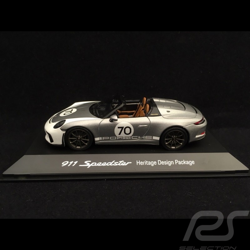 Porsche 911 Speedster 991 Heritage Design package n° 70 graues metall 2019 1/18 Spark  WAP0211950K