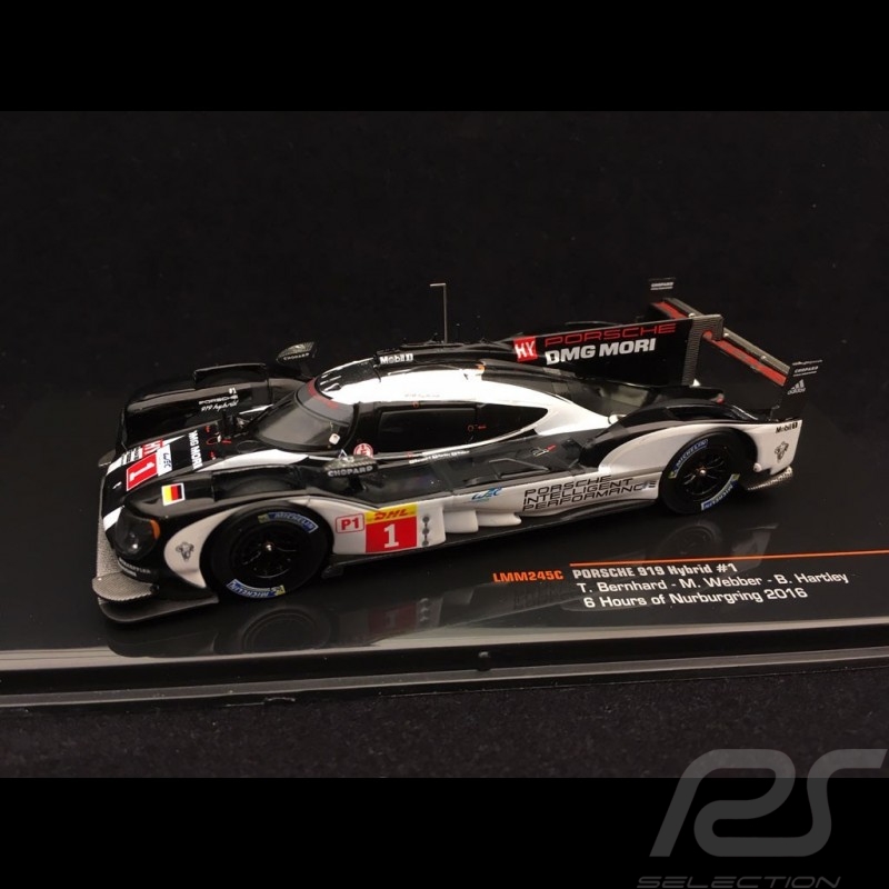 Porsche 919 Hybrid n° 1 Vainqueur Winner Sieger WEC 6h Nurburgring 2016 1/43 Ixo LMM245C