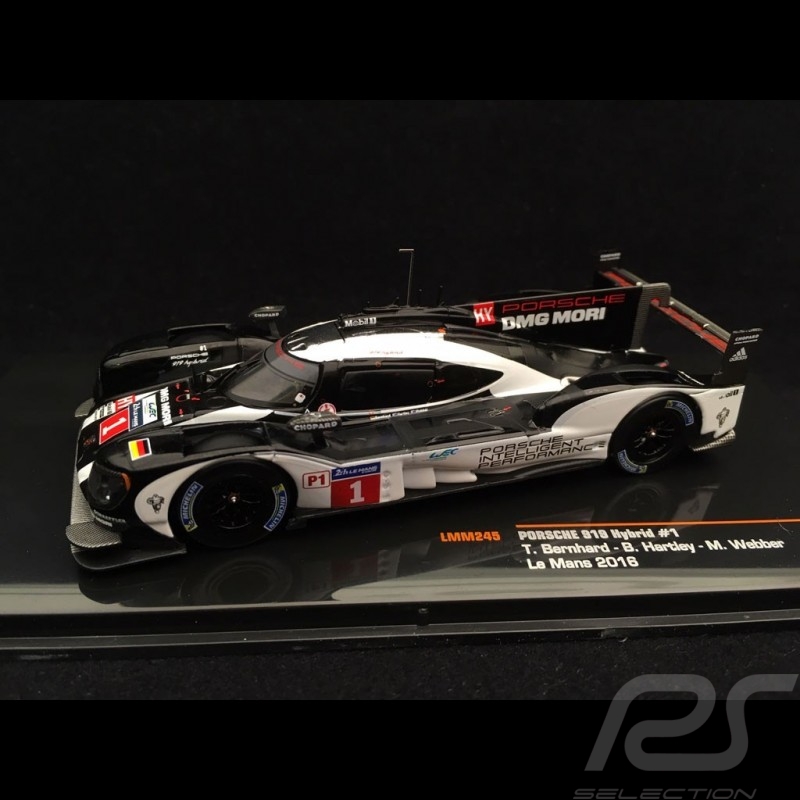 Porsche 919 Hybrid n° 1 Le Mans 2016 1/43 Ixo LMM245