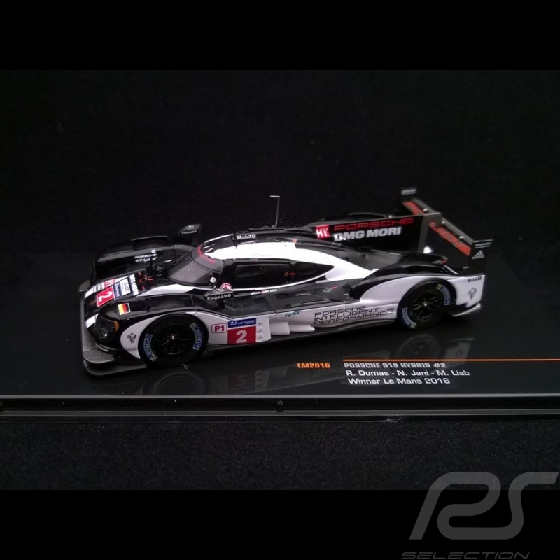 Porsche 919 Hybrid n° 2 Winner Le Mans 2016 1/43 Ixo LM2016