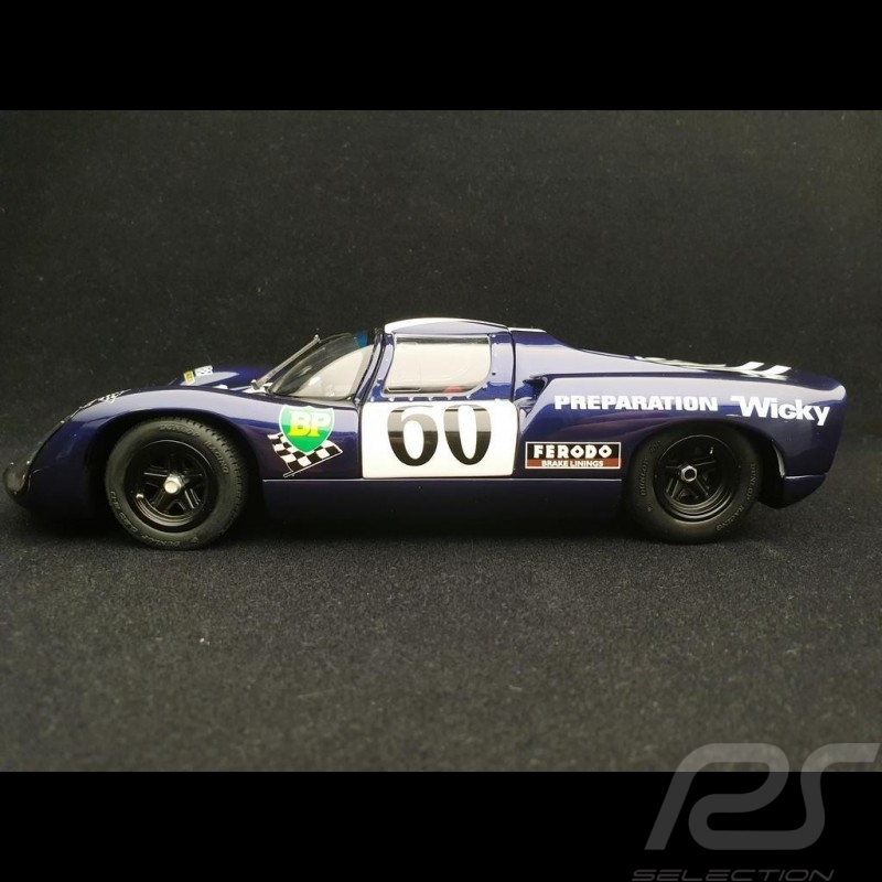 Porsche 910 n° 60 24h Le Mans 1970 Wicky 1/18 Exoto MTB00065B
