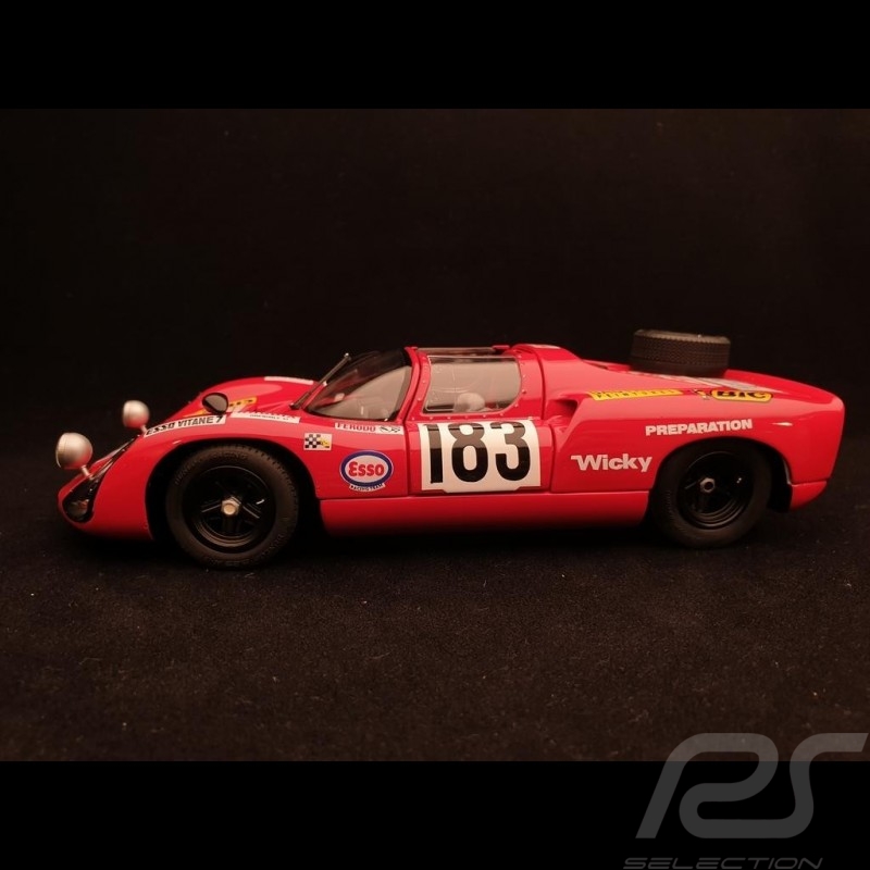 Porsche 910 n° 183 Tour de France 1969 1/18 Exoto MTB00063A