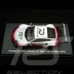 Porsche 911 typ 991 RSR n° 93 Porsche GT team 24H Le Mans 2018 1/64 Spark Y123