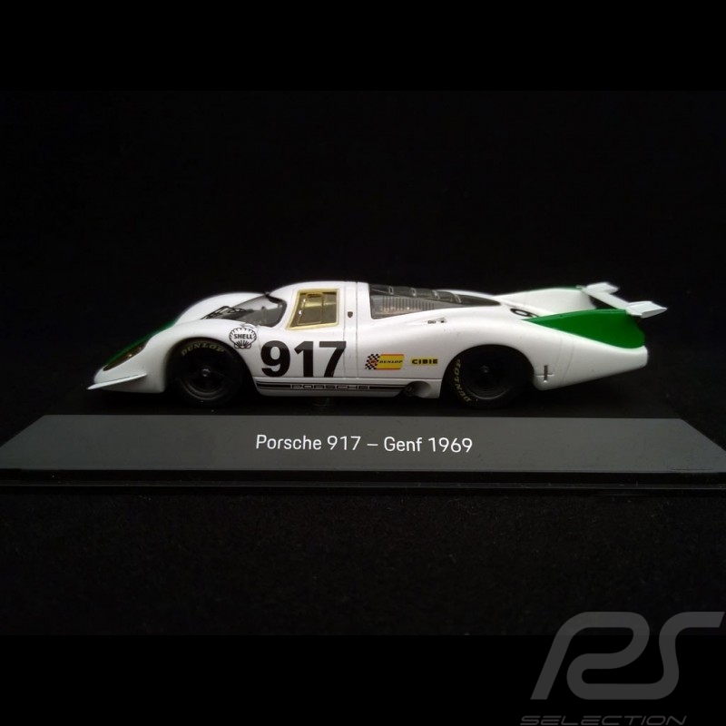 Porsche 917 LH Showcar Genf 1969 n° 917 1/43 Spark MAP02043019