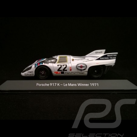 Porsche 917 K Vainqueur winner sieger Le Mans 1971 n° 22 Martini 1/43 Spark MAP02027113