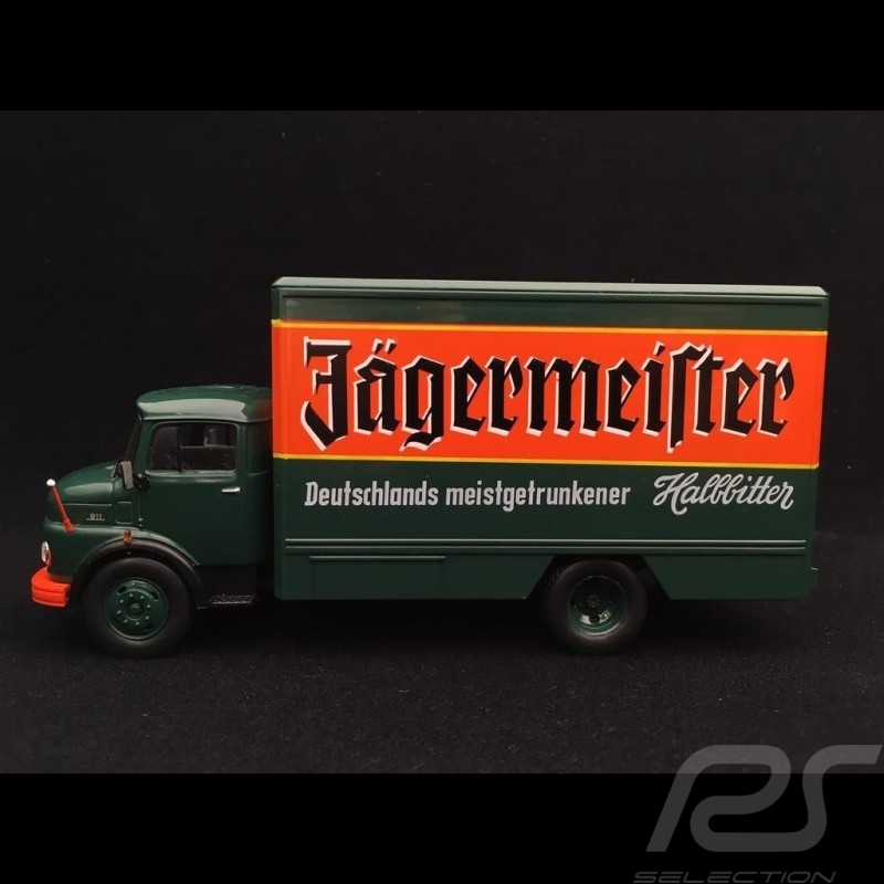 Camion Mercedes-Benz L1113 1969 Jägermeister 1/43 DeAGOSTINI LKW003