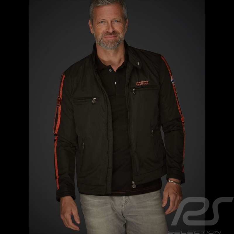 Jacke Gulf Racing schwarz / orange - Herren