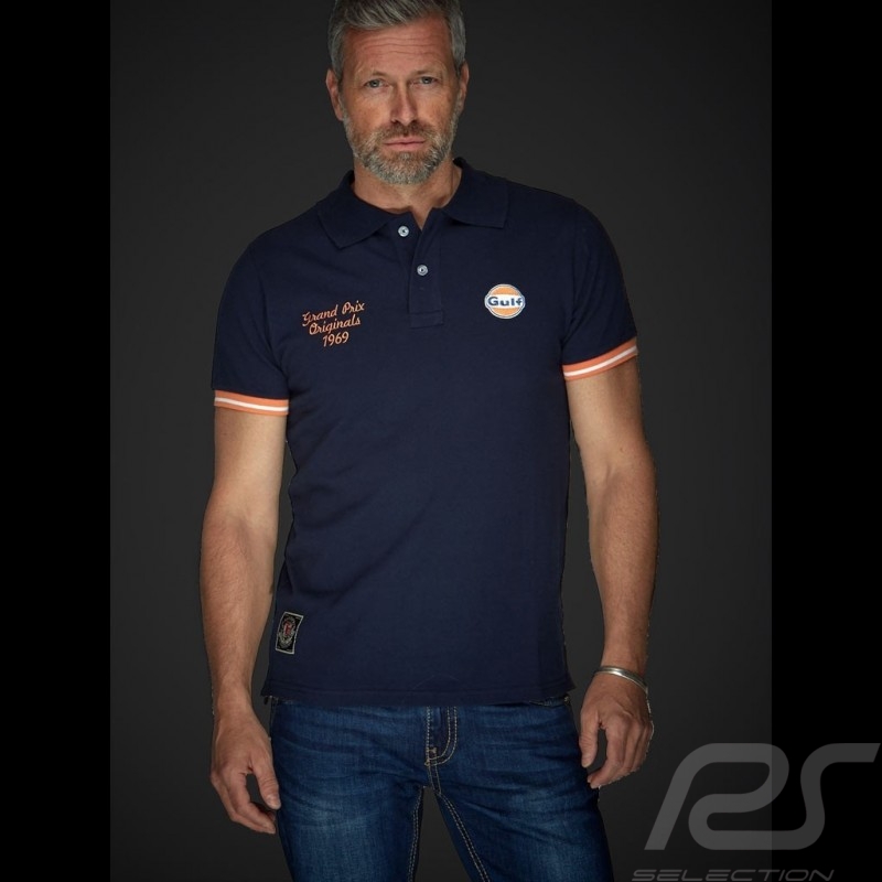 Gulf klassische Polo marineblau - Herren