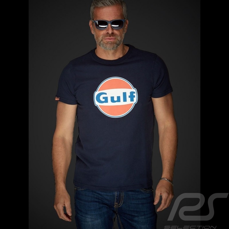 T-Shirt Gulf marineblau  - Herren