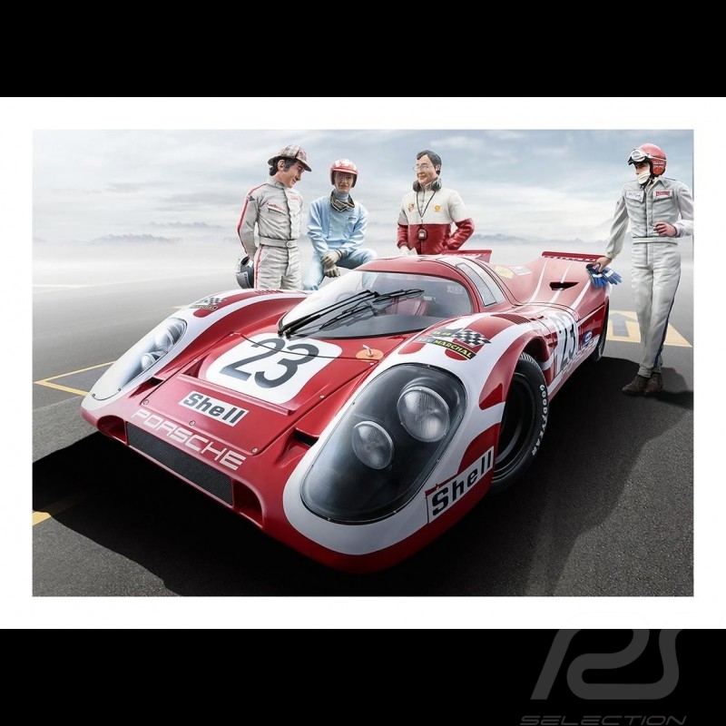 Porsche 917K Sieger Le Mans 70 plakat 83.8cm x 59cm Porsche 917K Sieger Le Mans 70 plakat 83.8cm x 59cm