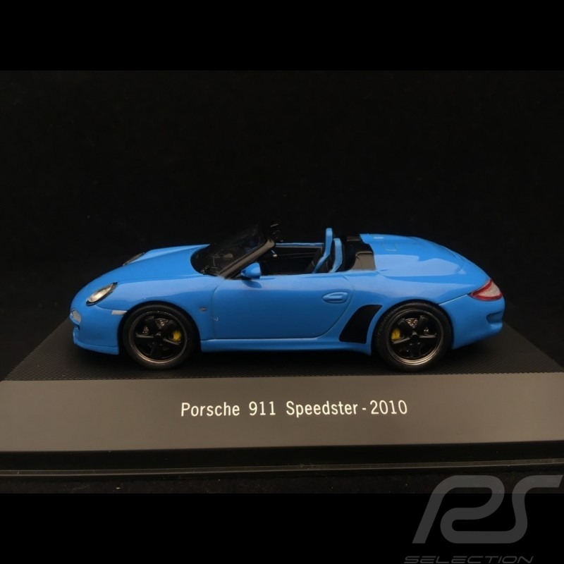 Porsche 911 typ 997 phase II Speedster 2010 blau 1/43 Atlas 7114011