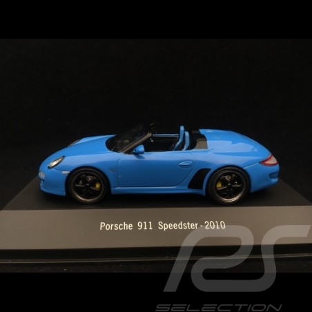 Porsche 911 type 997 phase II Speedster 2010 bleu 1/43 Atlas 7114011