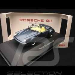 Porsche 911 Speedster 1989 bleu métalisé 1/43 Atlas 7114015