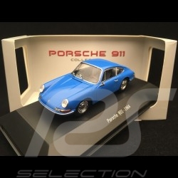 Porsche 901 1964 blue 1/43 Atlas 7114001